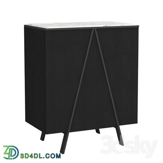 Sideboard _ Chest of drawer - Easel Vertical Cabinet Minotti