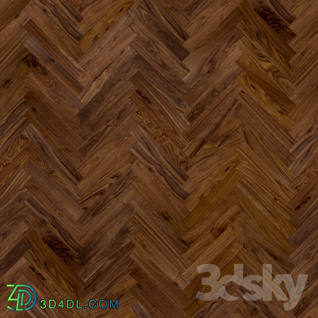 Floor coverings - Natural American Walnut Selector