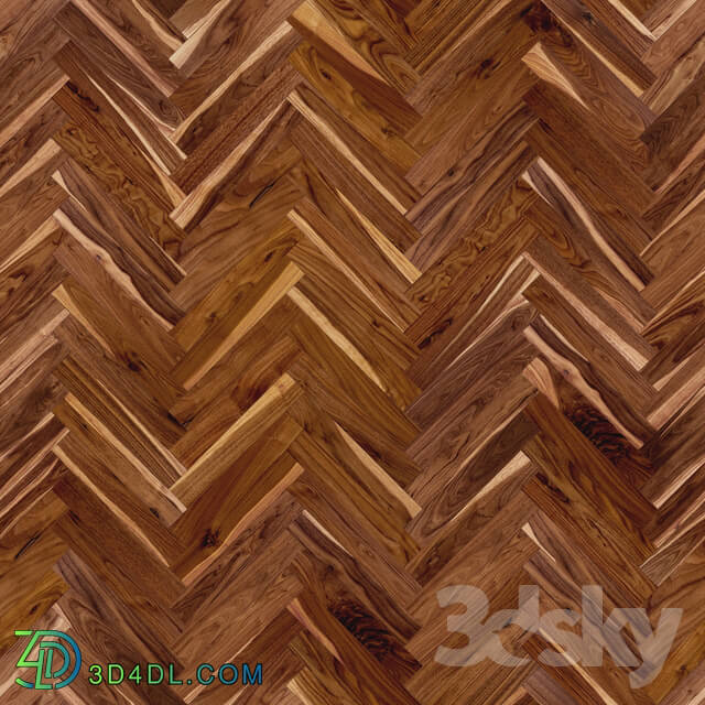 Floor coverings - Natural American Walnut Traditional