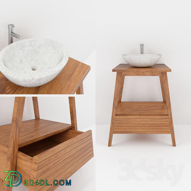 Bathroom furniture - Sunday La forma washbasin