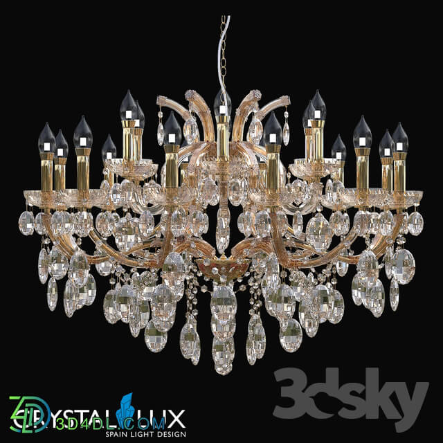 Ceiling light - HOLLYWOOD SP12 _ 6 GOLD