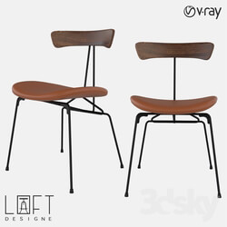 Chair - Chair LoftDesigne 31342 model 