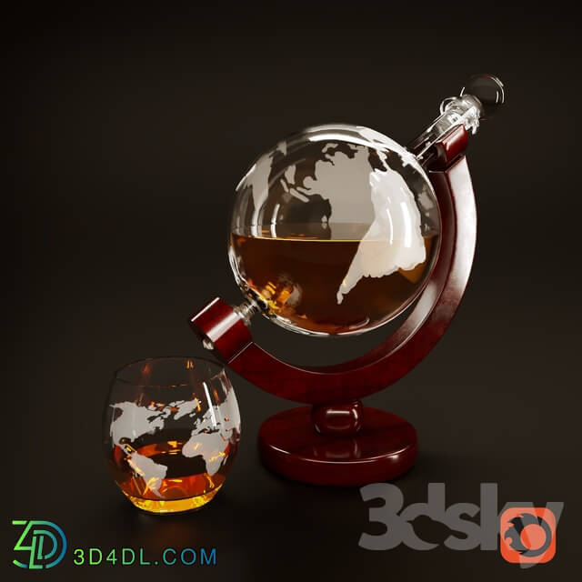 Food and drinks -  Whiskey Decanter
