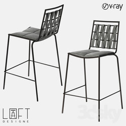 Chair - Bar stool LoftDesigne 30419 model 