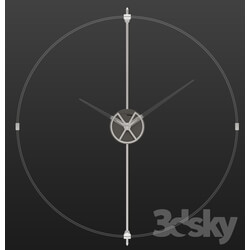 Watches _ Clocks - Wall clock in loft style_ model Unum 