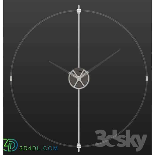 Watches _ Clocks - Wall clock in loft style_ model Unum