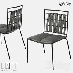 Chair - Chair LoftDesigne 30422 model 