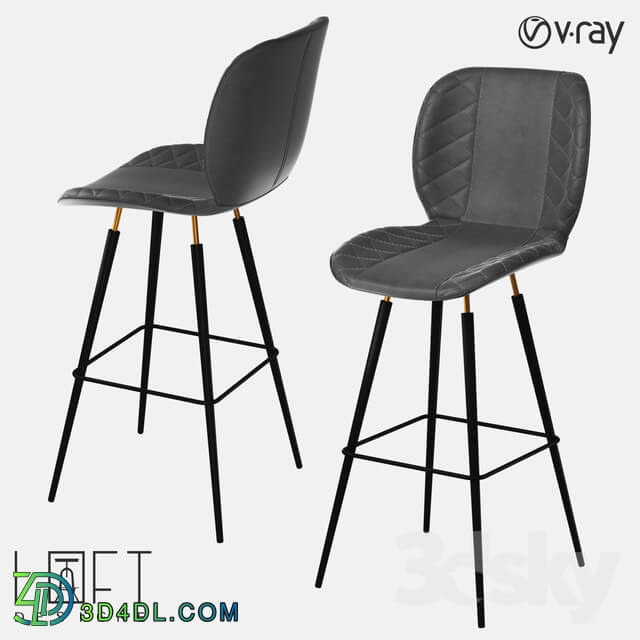 Chair - Bar stool LoftDesigne 30426 model