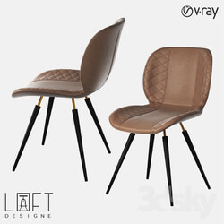 Chair - Chair LoftDesigne 30428 model 