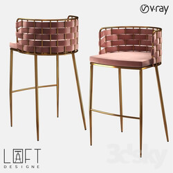 Chair - Bar stool LoftDesigne 30433 model 