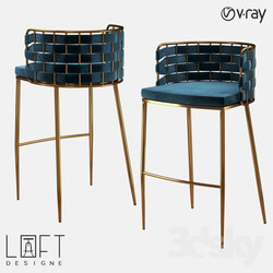 Chair - Bar stool LoftDesigne 30435 model 