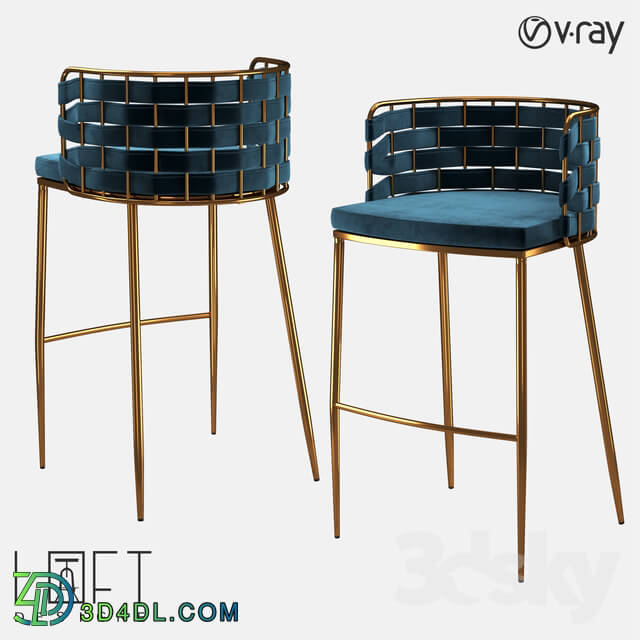 Chair - Bar stool LoftDesigne 30435 model