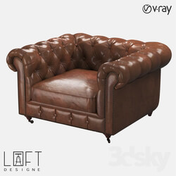 Arm chair - Armchair Loft Designe 30601 model 