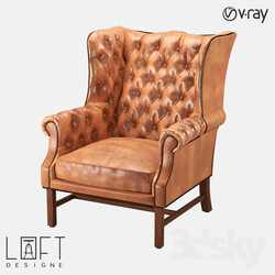 Arm chair - Armchair Loft Designe 30602 model 