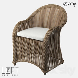 Arm chair - Armchair Loft Designe 31182 model 