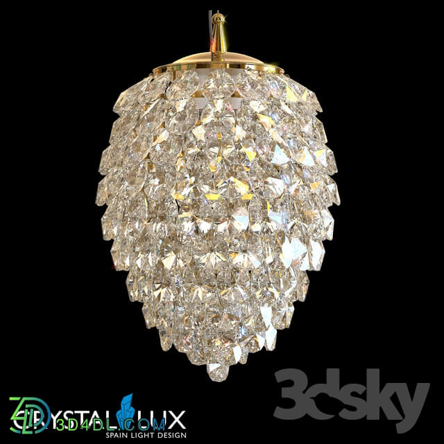 Ceiling light - CHARME SP3 GOLD