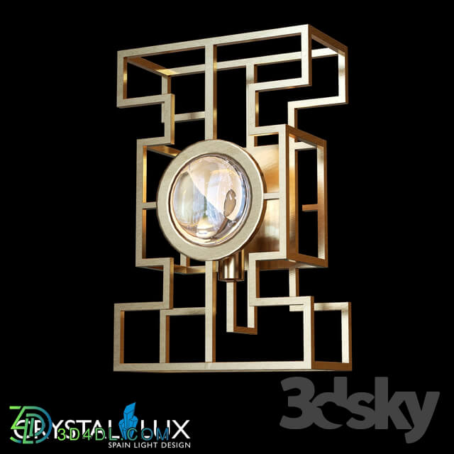 Wall light - Cuento AP1 Gold