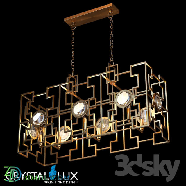 Ceiling light - Cuento SP8 L900 Gold
