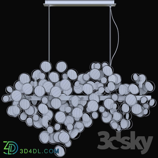 Ceiling light - DESEO SP12 L1000 GOLD