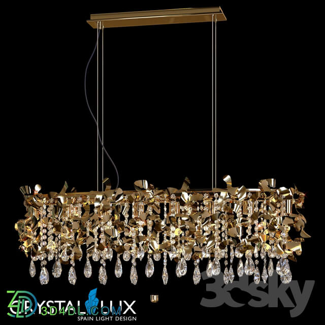 Ceiling light - Romeo SP8 Gold L1000