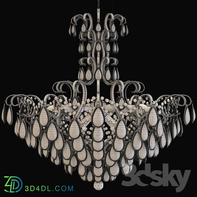 Ceiling light - SEVILIA SP9 SILVER