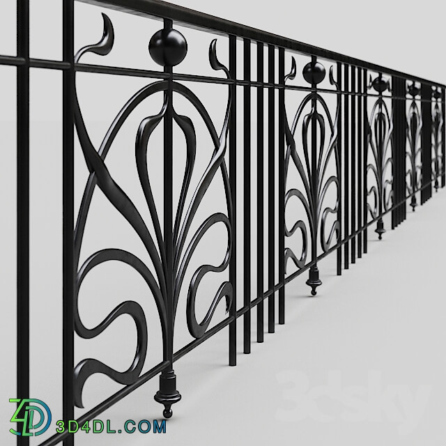 Other architectural elements - Forged fencing