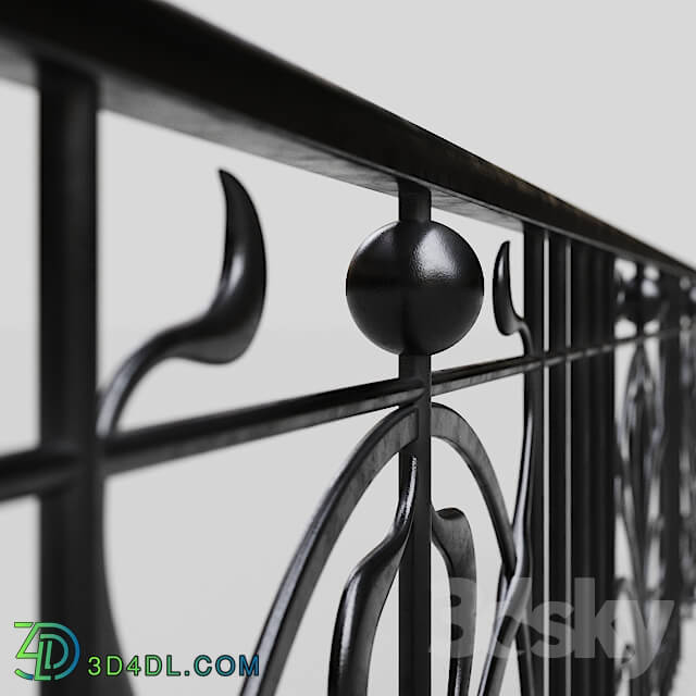 Other architectural elements - Forged fencing