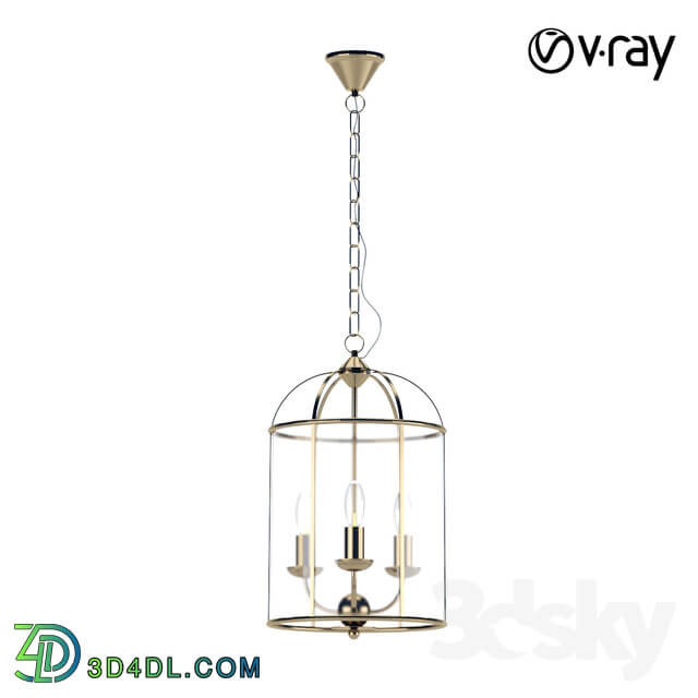 Ceiling light - Retro Chandelier Ponsacco