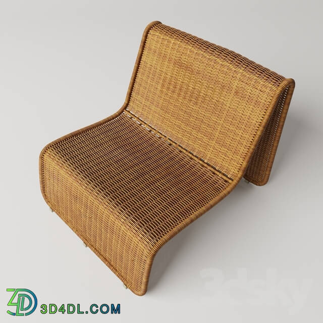 Chair - Large wicker chairs