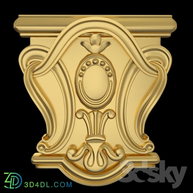 Decorative plaster - Capital