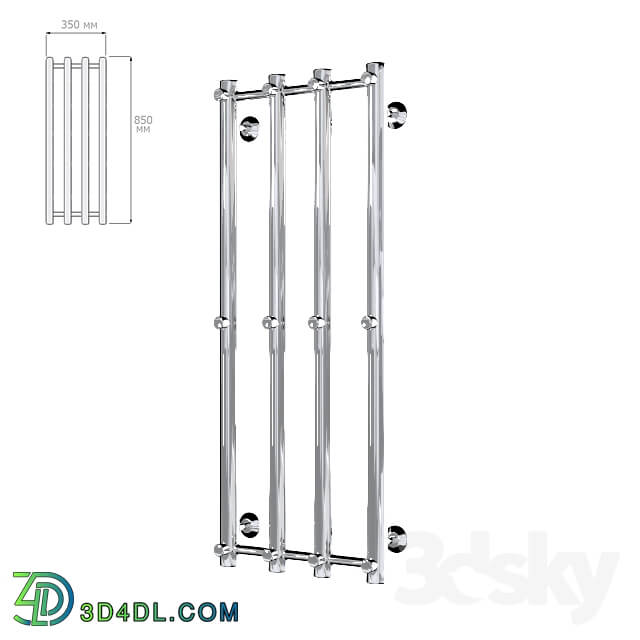 Towel rail - Pinta heated towel rail from NN