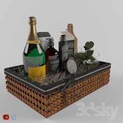 Decorative set - Basket 