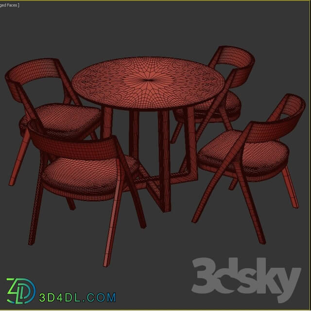 Table _ Chair - Braymer 5 Piece Dining Set