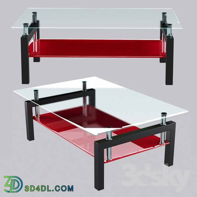 Table - Table_glass_chrom_1