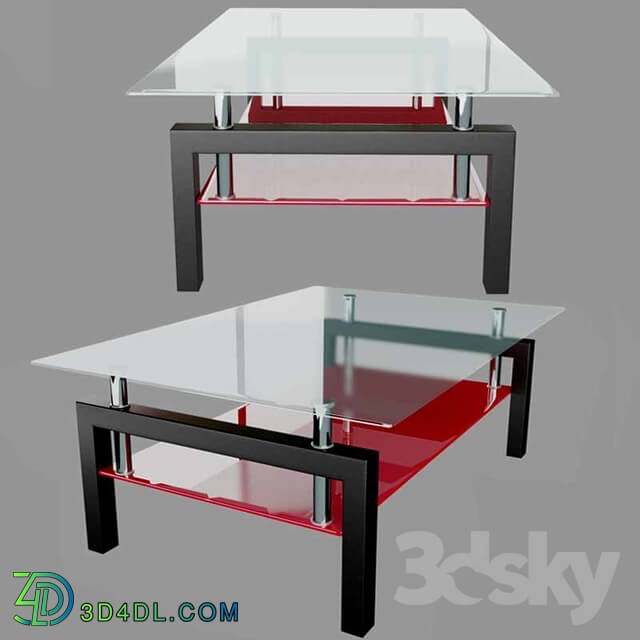 Table - Table_glass_chrom_1