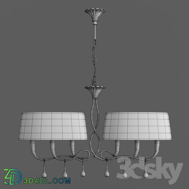 Ceiling light - Mantra PAOLA Chandelier 3531 OM