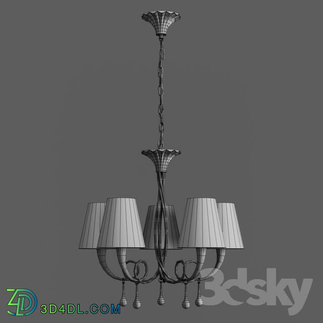 Ceiling light - Mantra PAOLA Chandelier 6208 OM