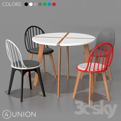 Table _ Chair - Chairs and table BC-8328B 