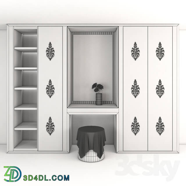 Wardrobe _ Display cabinets - Wall wardrobe
