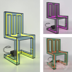 Chair - LED chair 