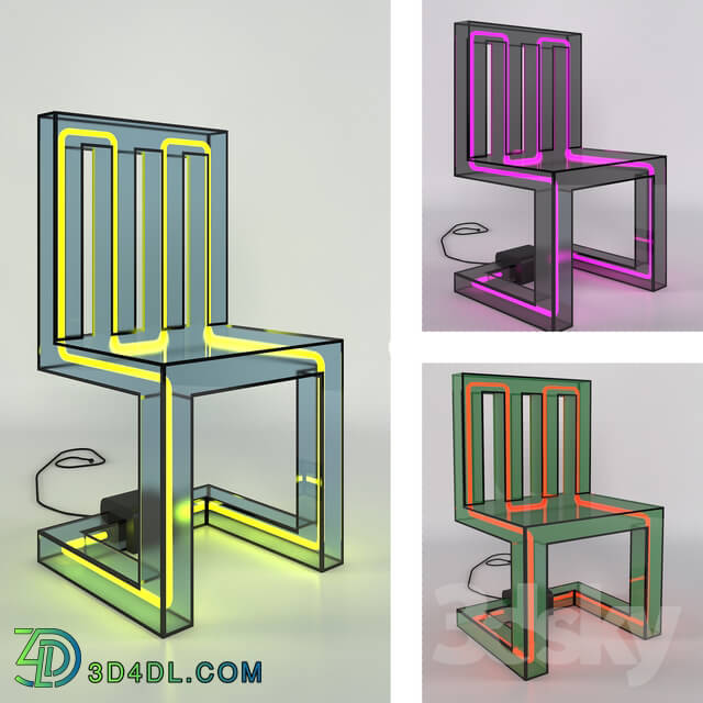 Chair - LED chair