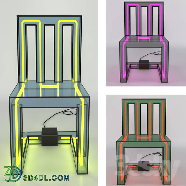 Chair - LED chair