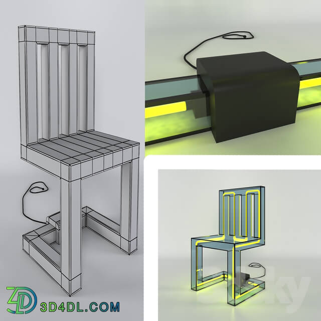 Chair - LED chair