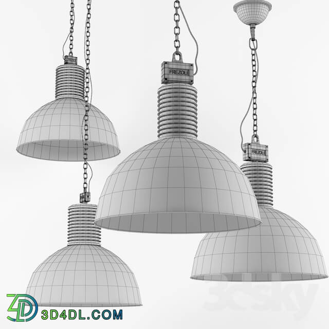 Ceiling light - Frezoli Lozz Pendant lamp 817 and 819