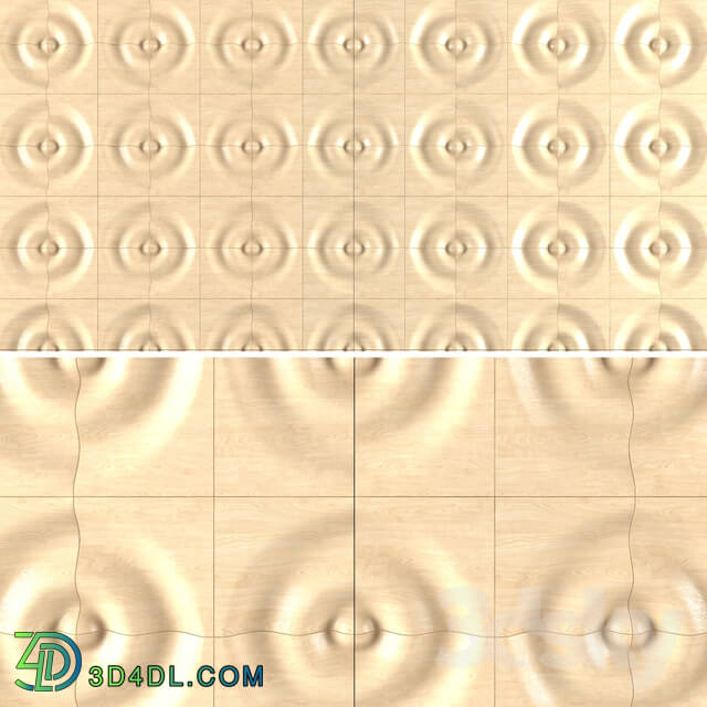 3D panel - Circles Panel