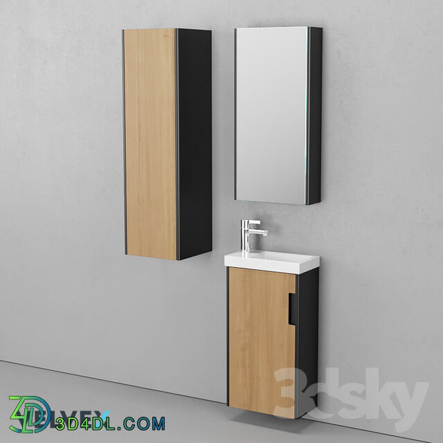 Bathroom furniture - _OM_ Velvex Klaufs 40 outboard