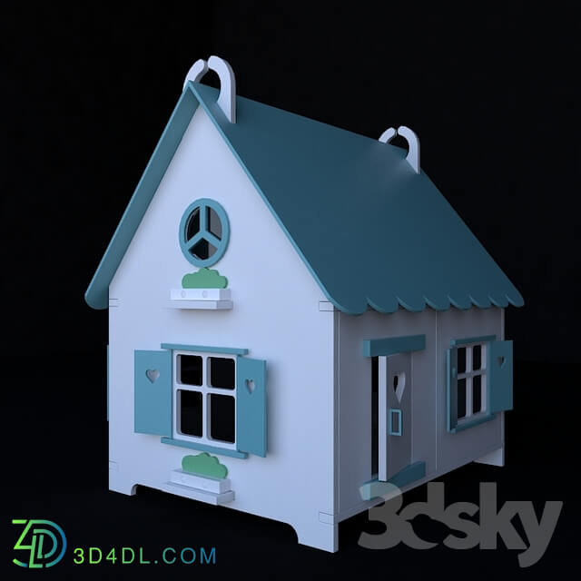 Toy - Little Dollhouse _Mint Marshmallow_