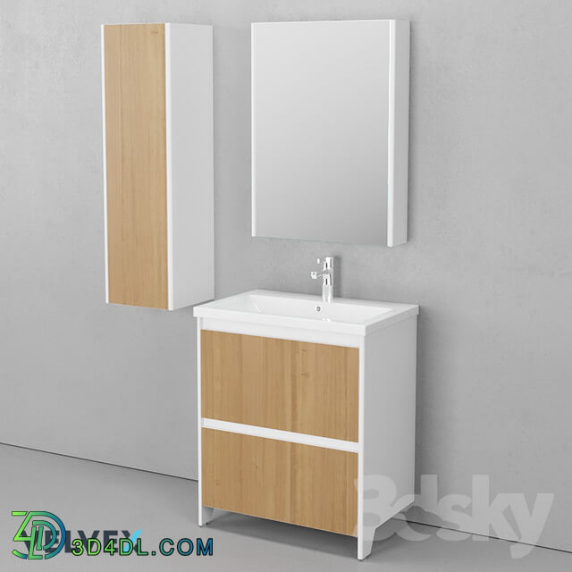 Bathroom furniture - _OM_ Velvex Klaufs 2Y floor 60_70_90_100