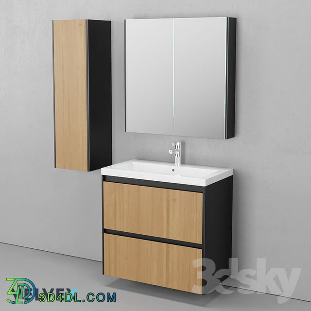 Bathroom furniture - _OM_ Velvex Klaufs 2Y outboard 60_70_80_90_100