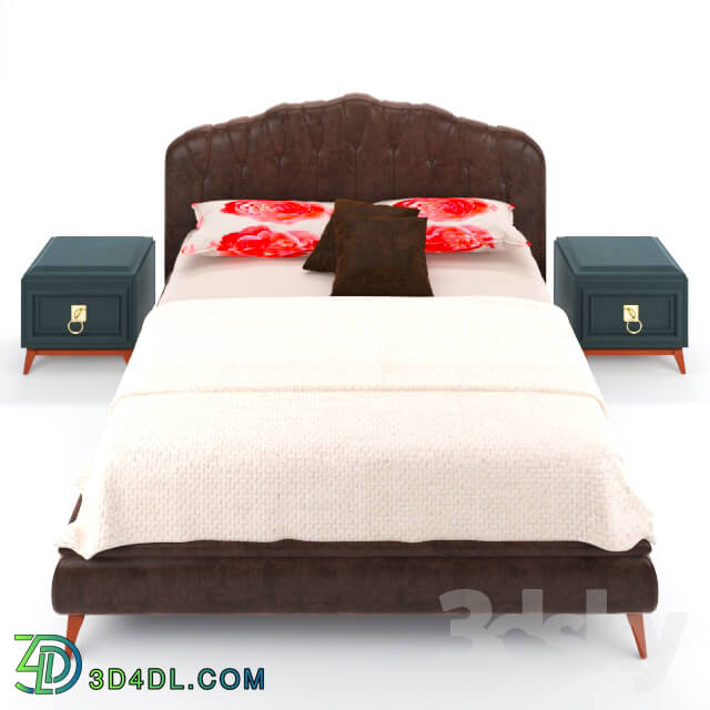 Bed - Enza home collection Elagente bed